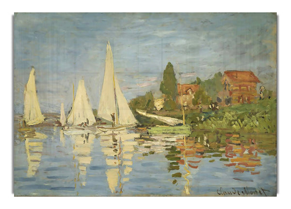 Monet Regattas At Argenteuil