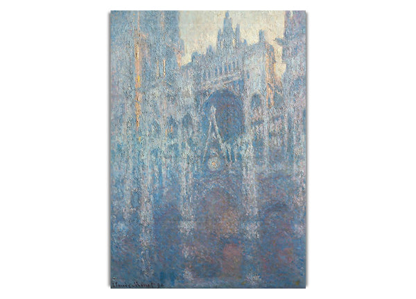 Monet The Portal Of Rouen Cathedral In Morning Light