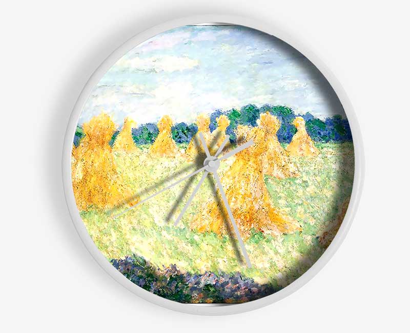 Monet The Young Ladies Of Giverny Clock - Wallart-Direct UK