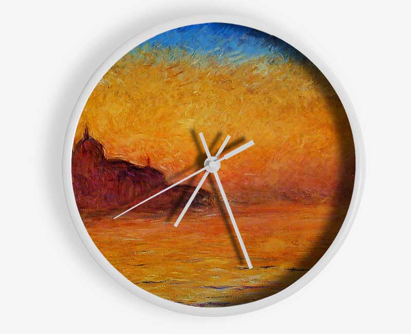 Monet Venice At Twilight Clock - Wallart-Direct UK