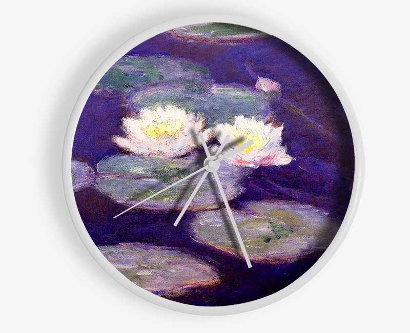 Monet Water Lily Clock - Wallart-Direct UK