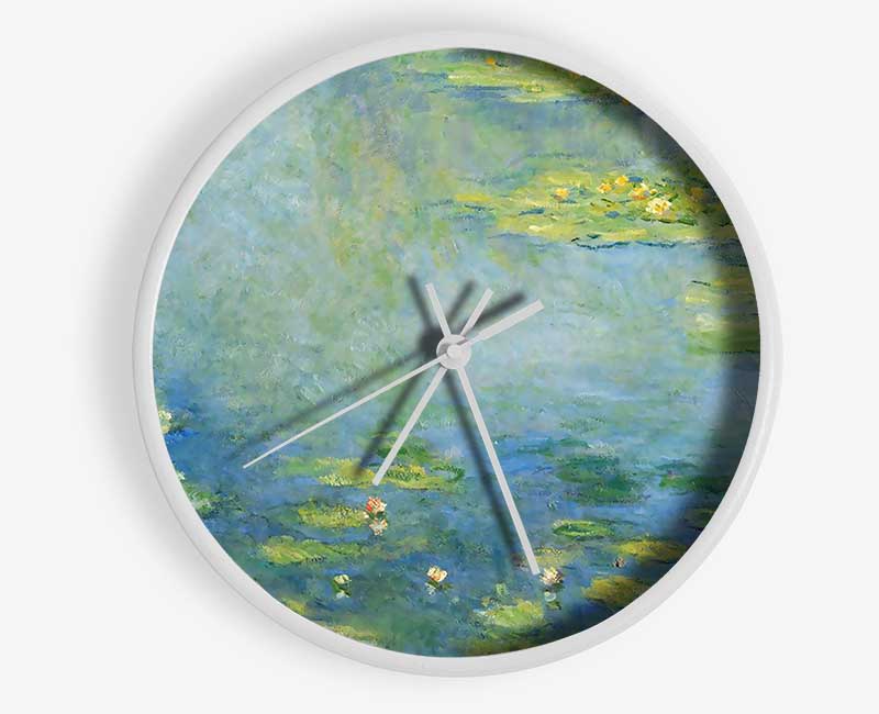 Monet Waterlilies Clock - Wallart-Direct UK