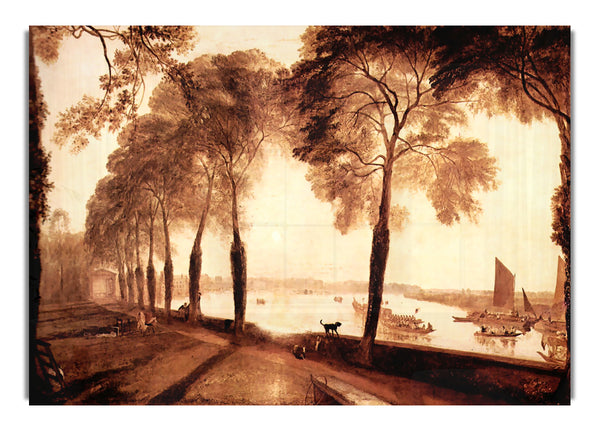 Mortlake Terrace By Joseph Mallord Turner