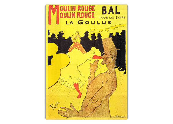 Moulin Rouge La Goulue By Toulouse Lautrecb