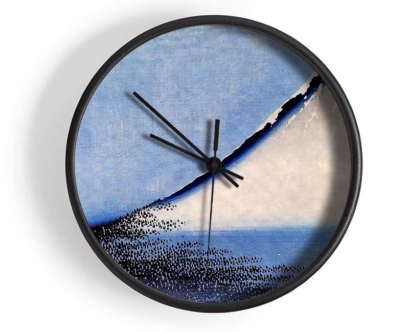 Hokusai Mount Fuji 2 Clock - Wallart-Direct UK