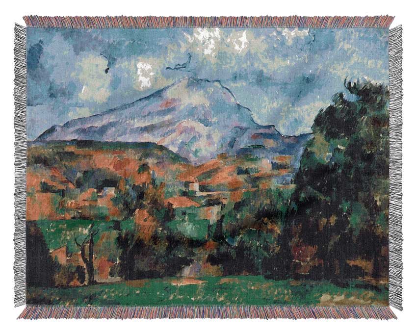 Cezanne Mount St Victoire Woven Blanket