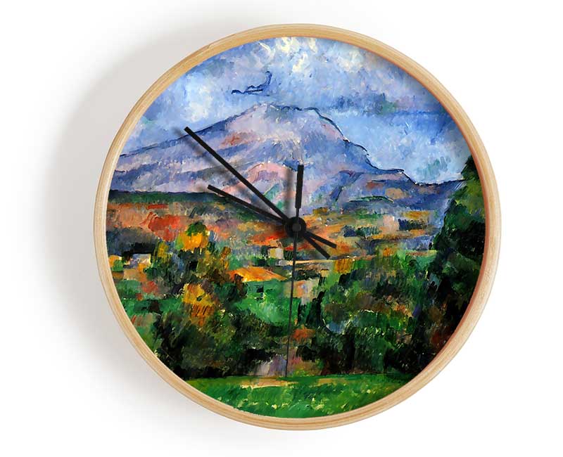 Cezanne Mount St Victoire Clock - Wallart-Direct UK