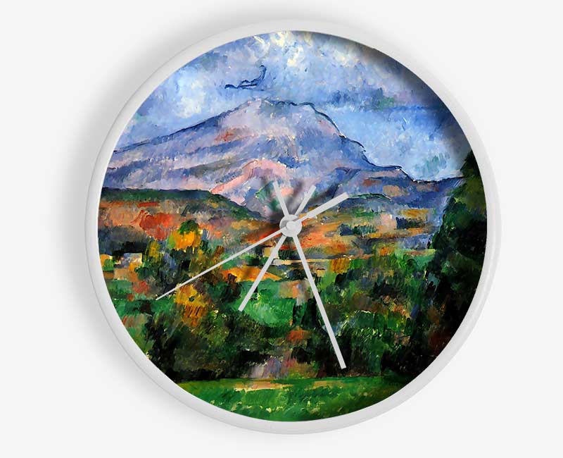 Cezanne Mount St Victoire Clock - Wallart-Direct UK