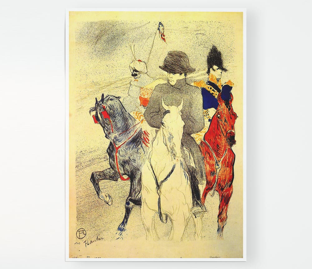 Toulouse Lautrec Napoleon 2 Print Poster Wall Art