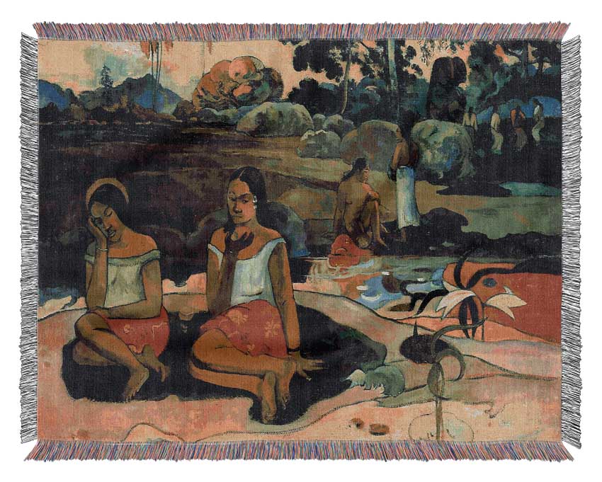 Gauguin Nave Nave Moe Woven Blanket