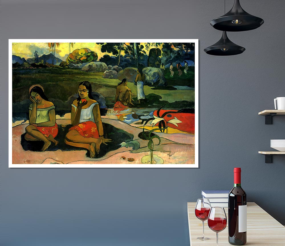 Gauguin Nave Nave Moe Print Poster Wall Art