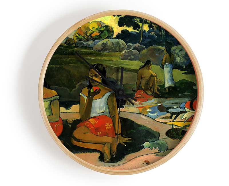 Gauguin Nave Nave Moe Clock - Wallart-Direct UK