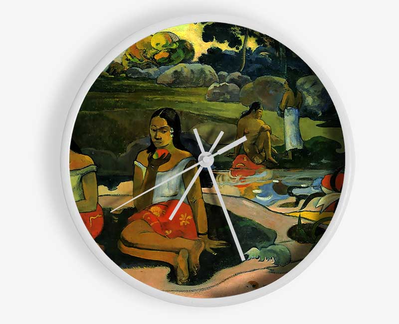 Gauguin Nave Nave Moe Clock - Wallart-Direct UK