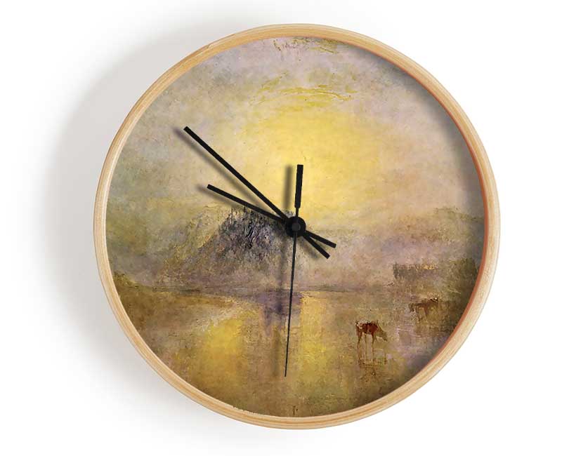 Joseph Mallord Turner Norham Castle Clock - Wallart-Direct UK