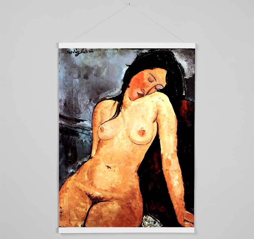 Modigliani Nude Female Hanging Poster - Wallart-Direct UK