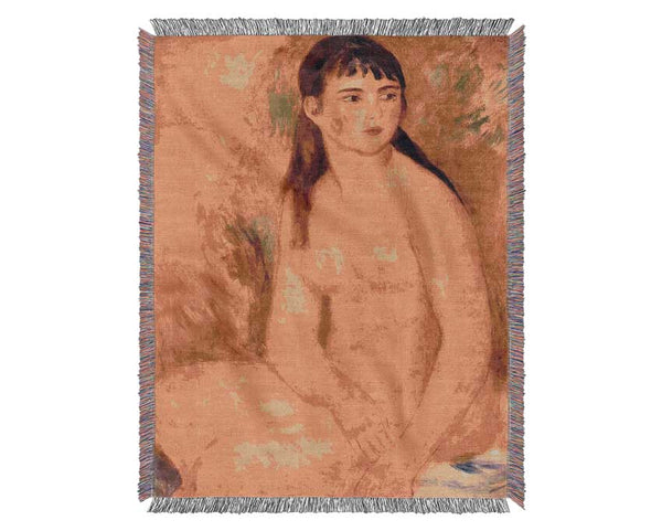 Renoir Nude Female Woven Blanket