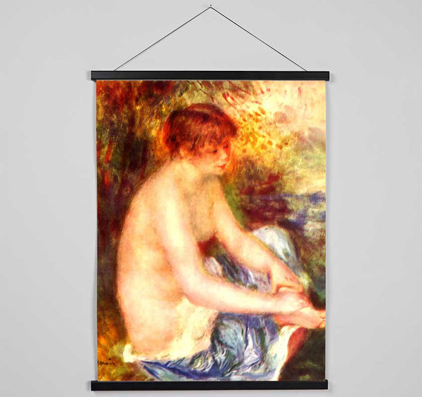 Renoir Nude In Blue Hanging Poster - Wallart-Direct UK