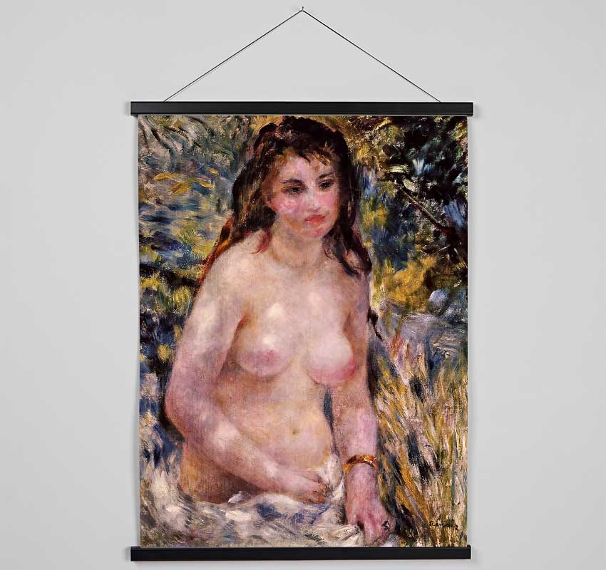 Renoir Nude In The Sun Hanging Poster - Wallart-Direct UK