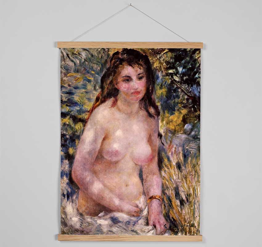 Renoir Nude In The Sun Hanging Poster - Wallart-Direct UK