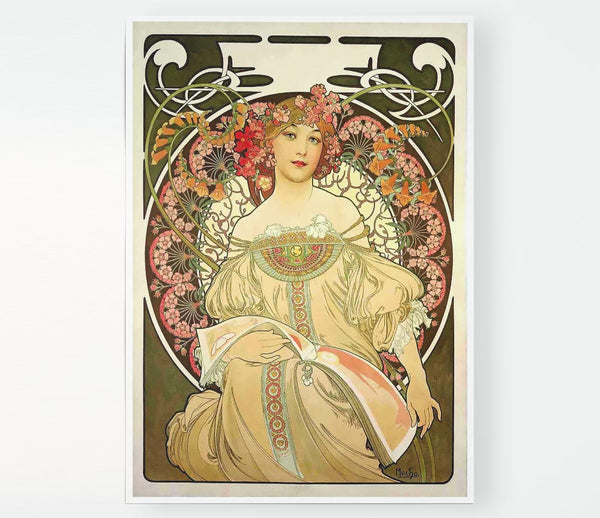 Alphonse Mucha Obraz Print Poster Wall Art