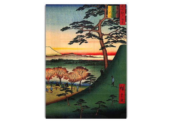 Original Fuji, Meguro By Hiroshige