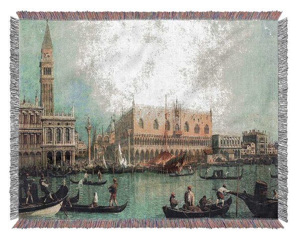 Canaletto Palazzo Ducale Woven Blanket