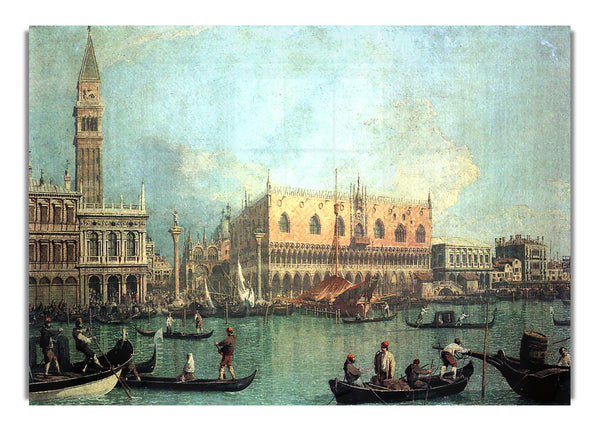 Palazzo Ducale By Canaletto