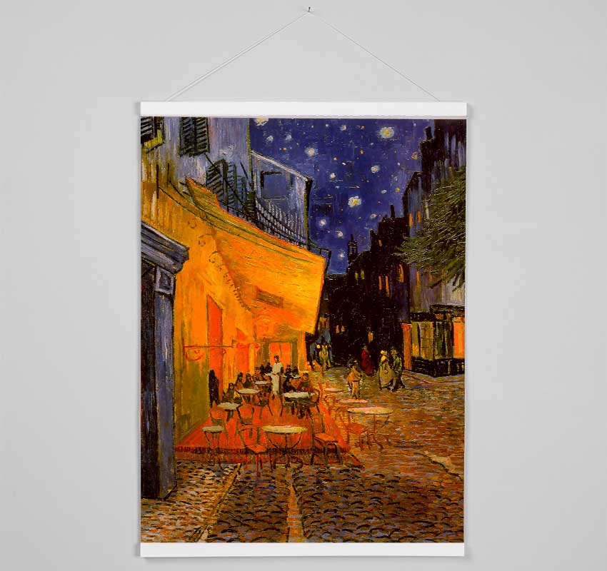 Van Gogh Pavement Cafe Hanging Poster - Wallart-Direct UK