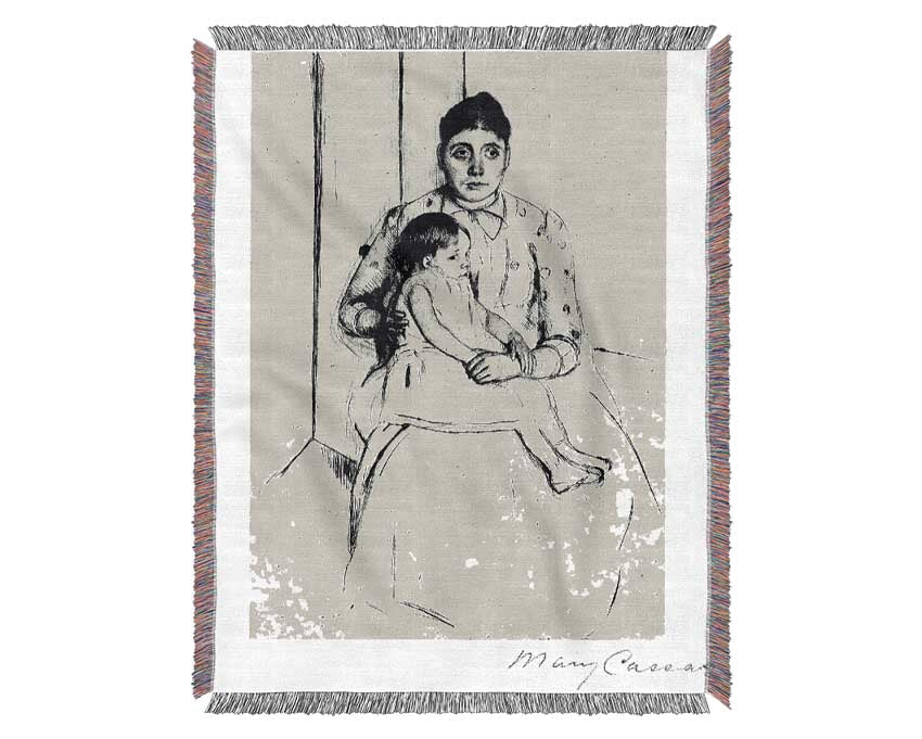 Cassatt Peace Woven Blanket