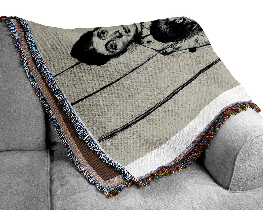 Cassatt Peace Woven Blanket