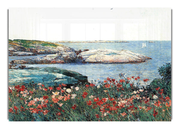 Poppies, Isles Of Shoals [1] By Hassam