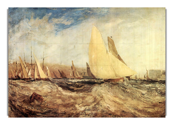 Regatta By Joseph Mallord Turner