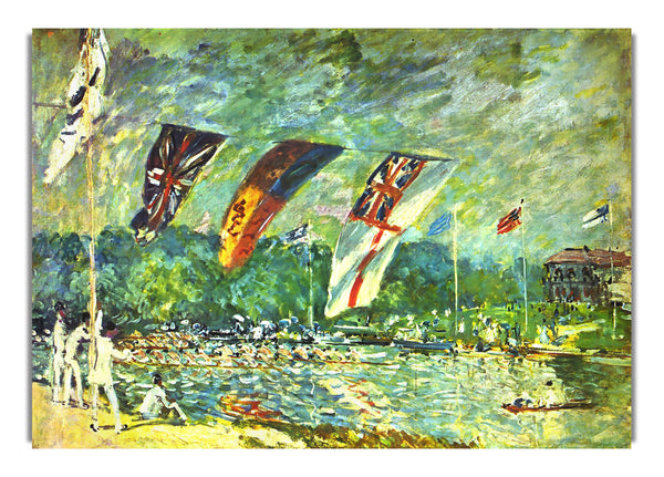 Regatta In Molesey By Sisley