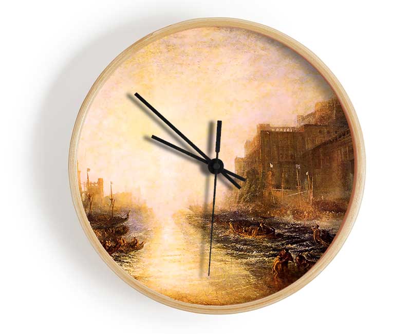 Joseph Mallord Turner Regulus Clock - Wallart-Direct UK