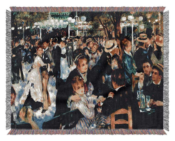 Renoir Montmartre Woven Blanket