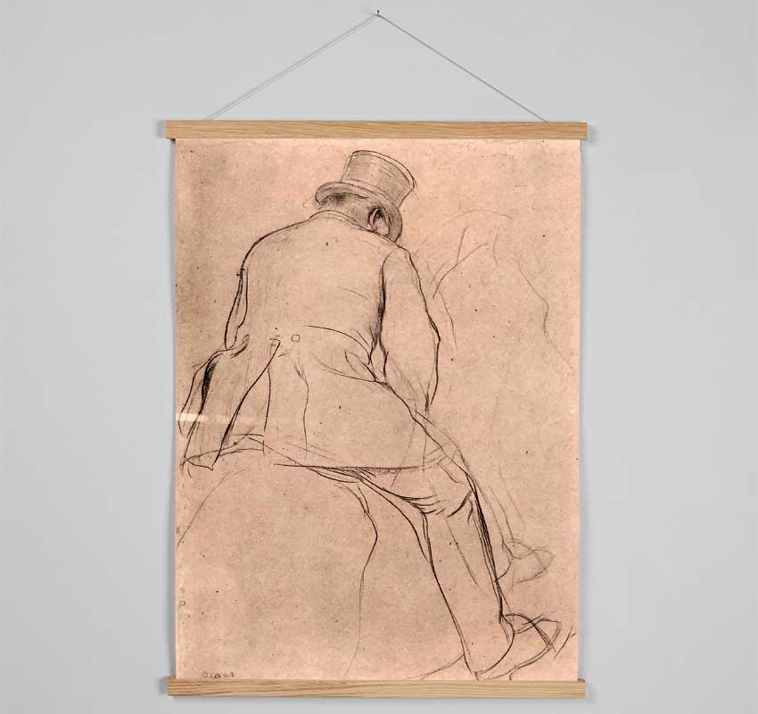 Degas Rider Hanging Poster - Wallart-Direct UK