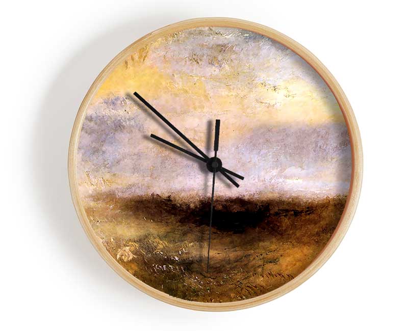 Joseph Mallord Turner Seascape With Storm Clock - Wallart-Direct UK