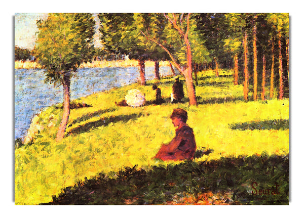 Seated Figure By Seurat