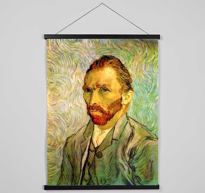 Van Gogh Self Portrait 2 Hanging Poster - Wallart-Direct UK