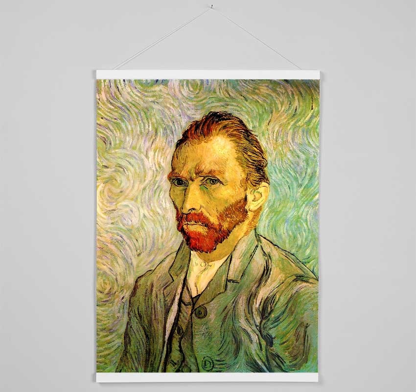 Van Gogh Self Portrait 2 Hanging Poster - Wallart-Direct UK