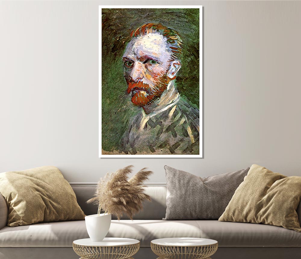 Van Gogh Self Portrait 4 Print Poster Wall Art