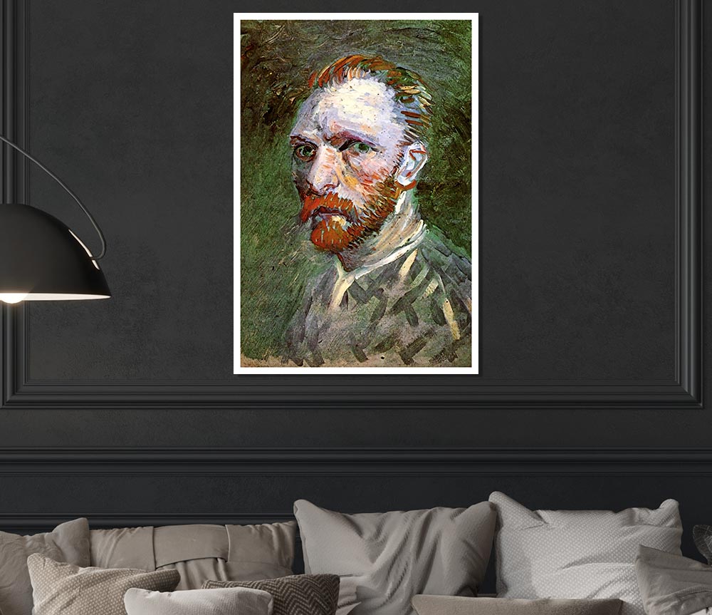 Van Gogh Self Portrait 4 Print Poster Wall Art