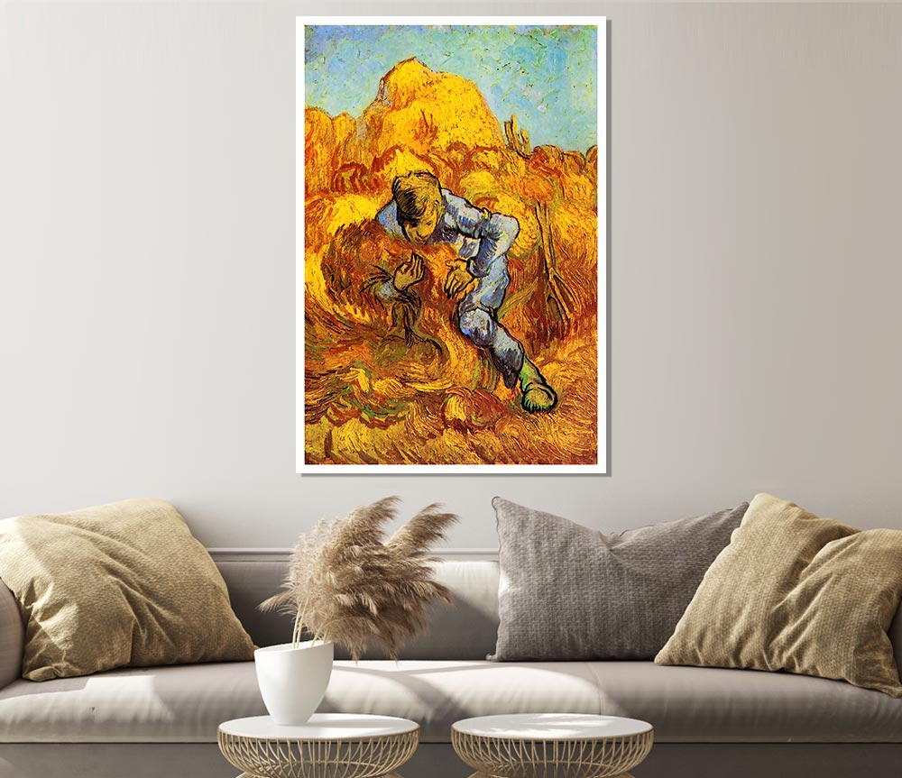 Van Gogh Sheaf Binder Print Poster Wall Art