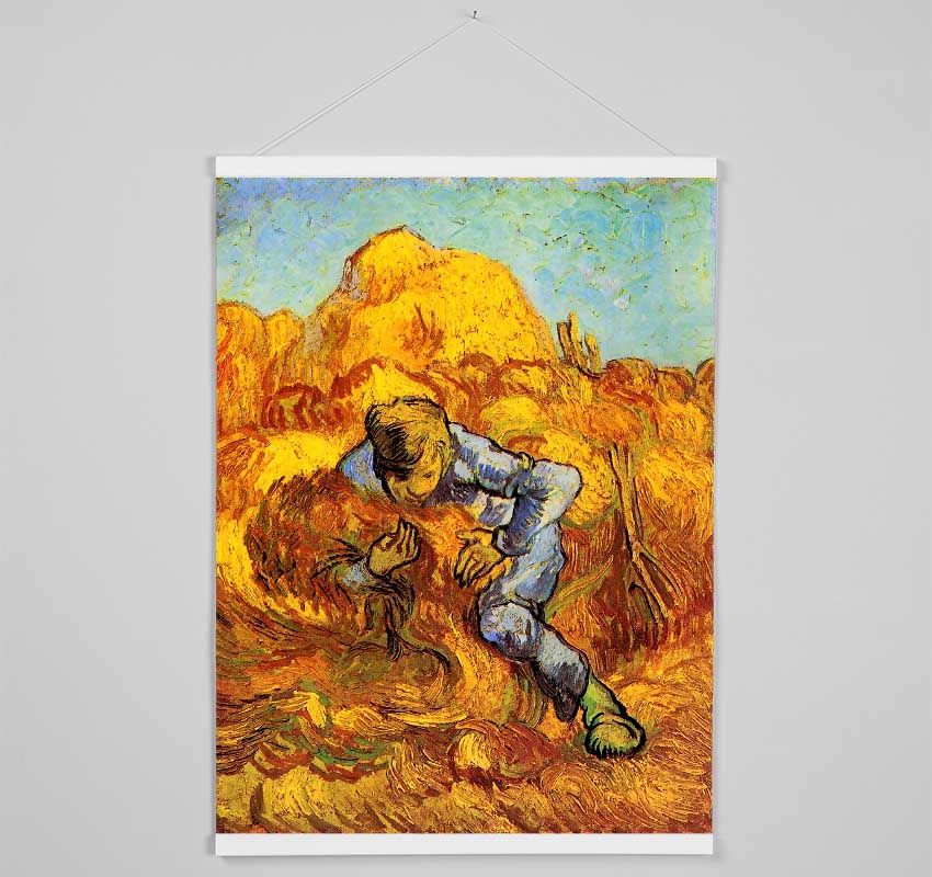 Van Gogh Sheaf Binder Hanging Poster - Wallart-Direct UK