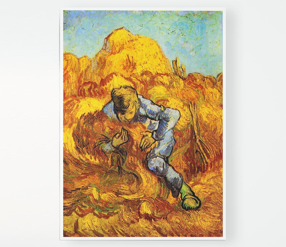 Van Gogh Sheaf Binder Print Poster Wall Art