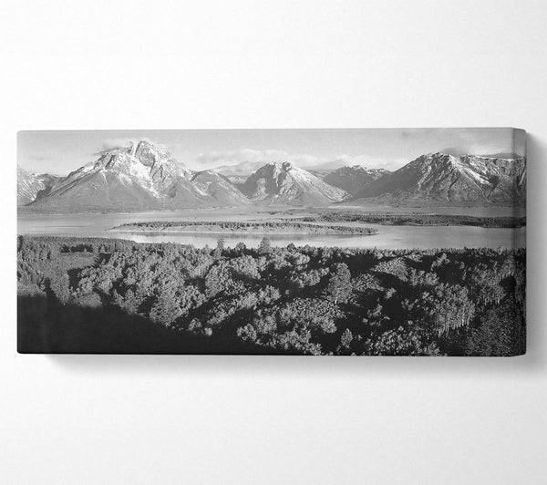 Ansel Adams Signal Hill In Grand Teton Wyoming