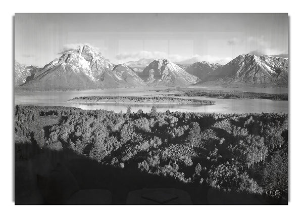 Signal Hill In Grand Teton Wyoming By Ansel Adams