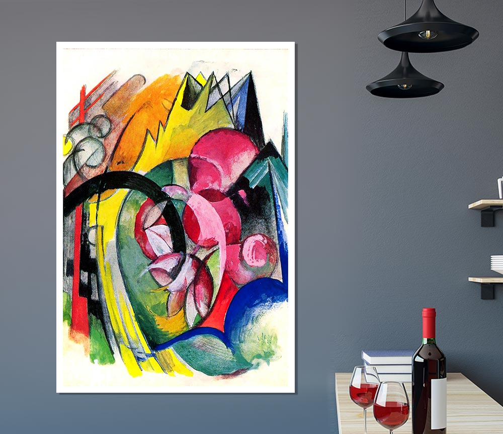 Franz Marc Small Composition 2 Print Poster Wall Art