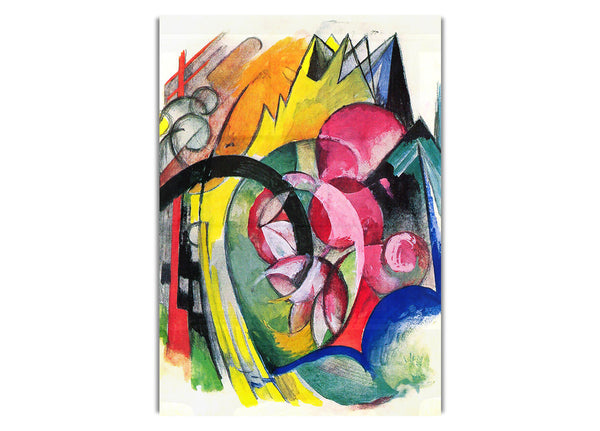 Small Composition Ii By Franz Marc