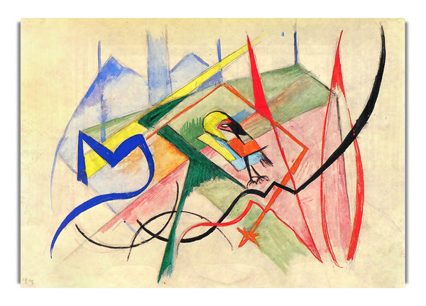 Small Mythical Creatures By Franz Marc